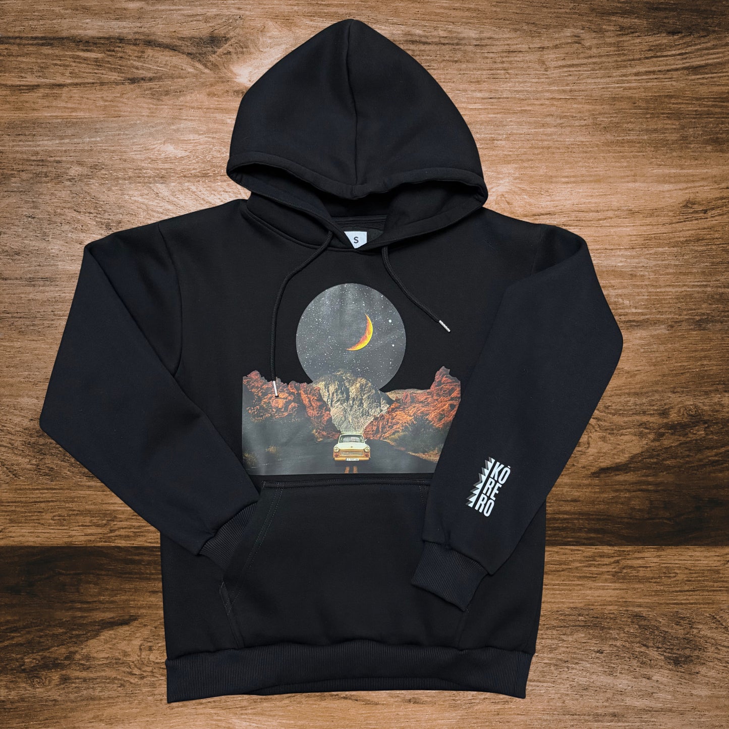 Retro Vibe Oversized Hoodie