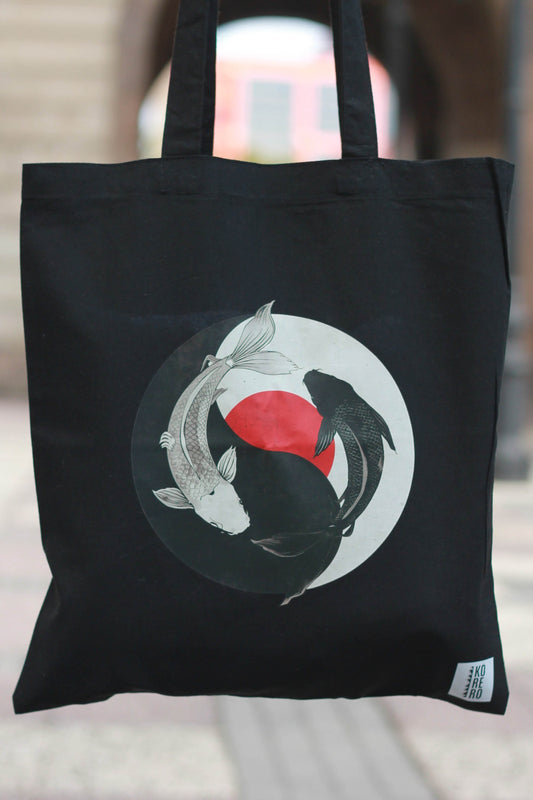 Flow of Harmony Cotton Tote Bag