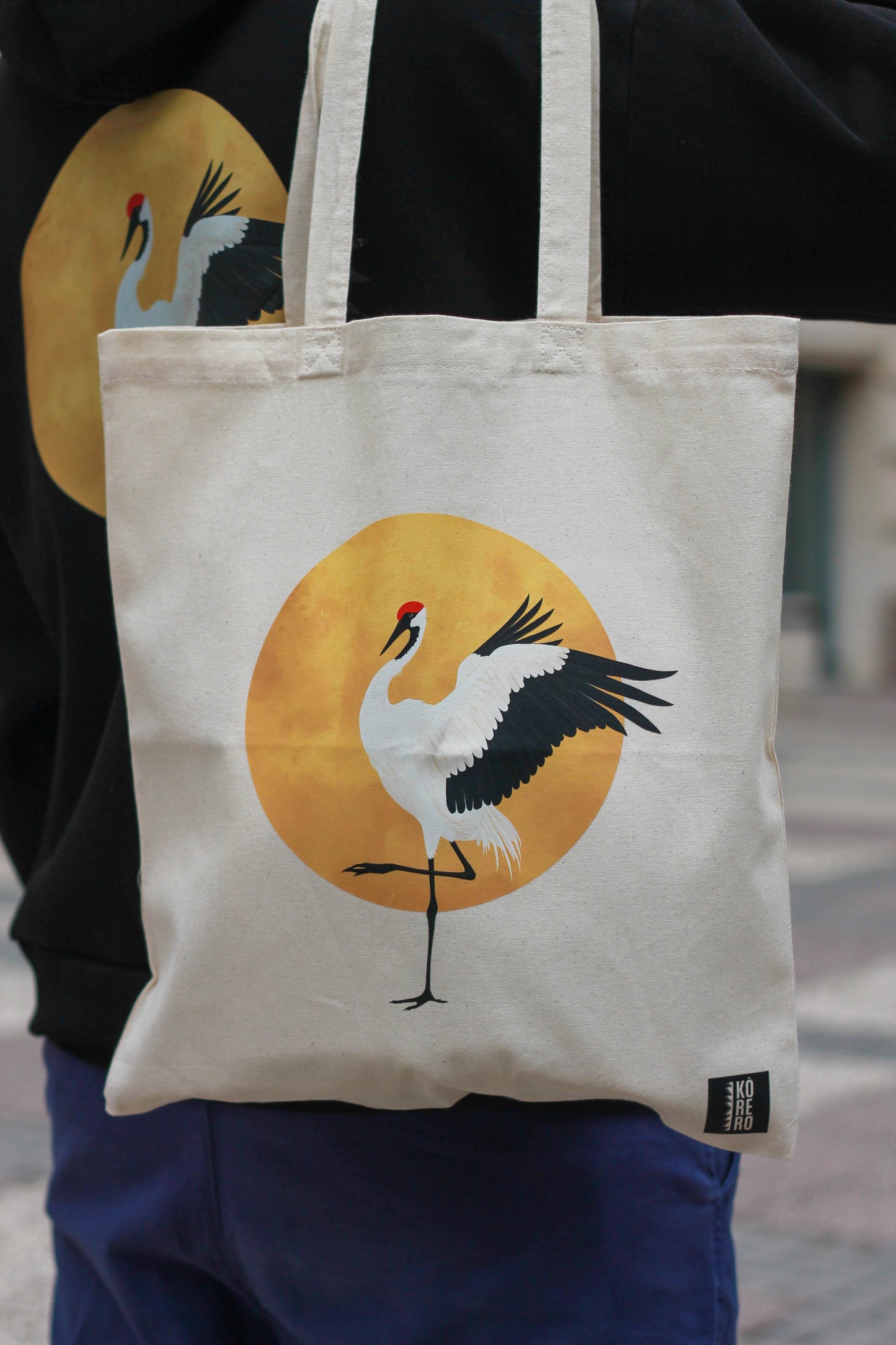 Wings of Fortune Cotton Tote Bag