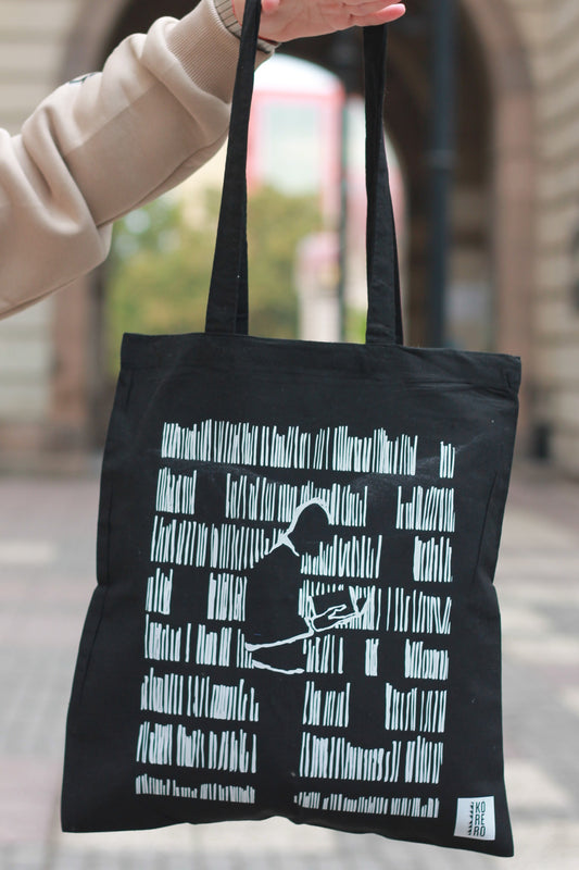 Librarian Cotton Tote Bag
