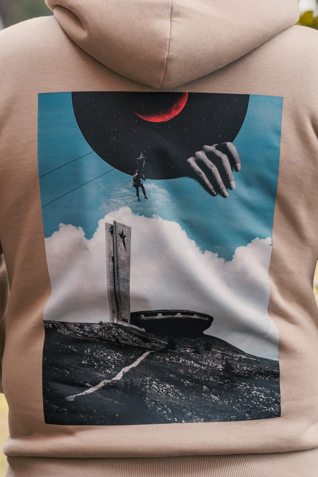 Space Escaper Oversized Hoodie