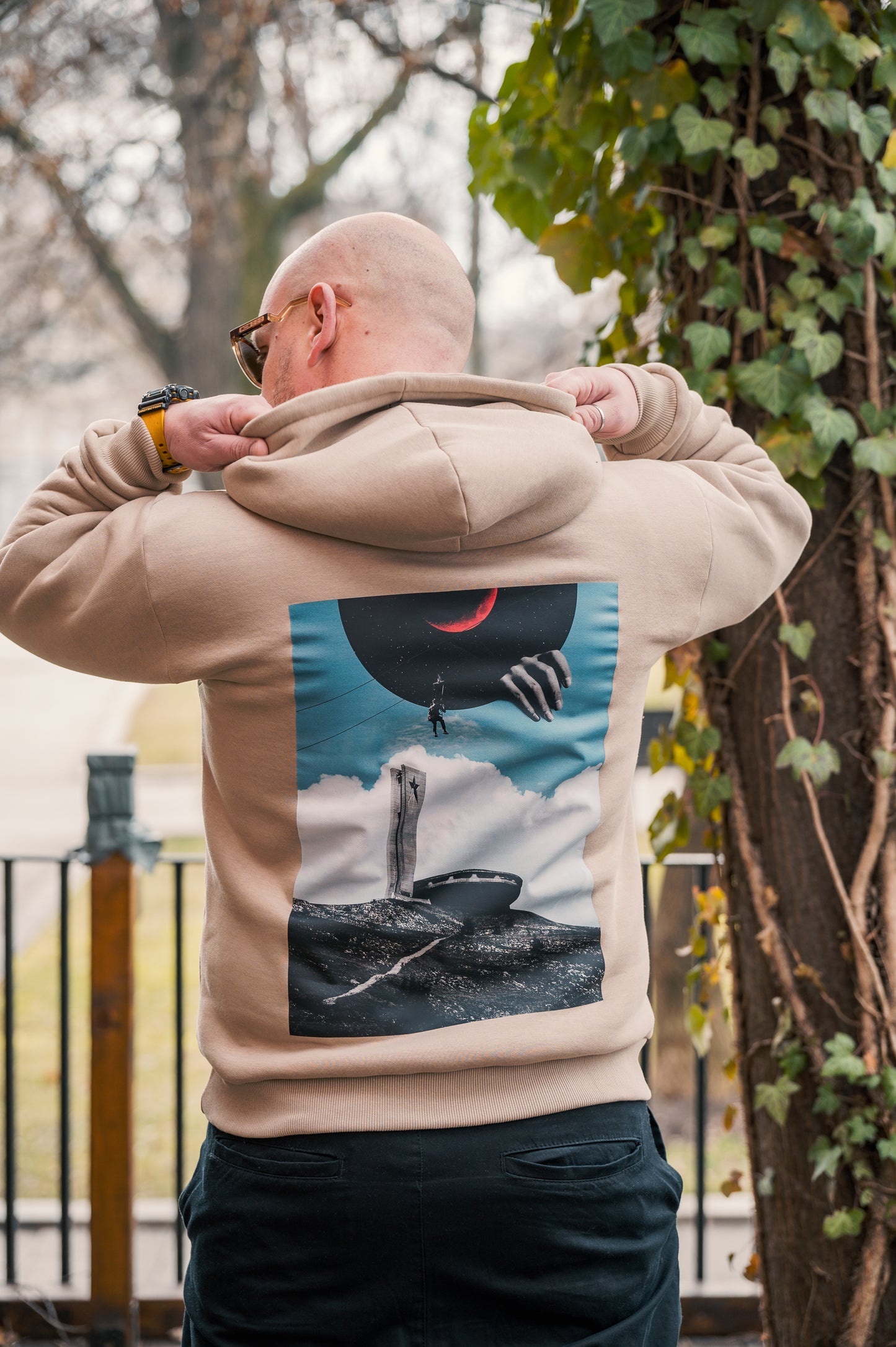 Space Escaper Oversized Hoodie