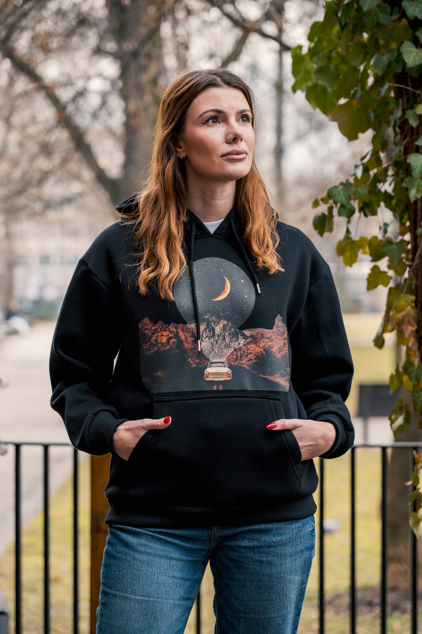 Retro Vibe Oversized Hoodie