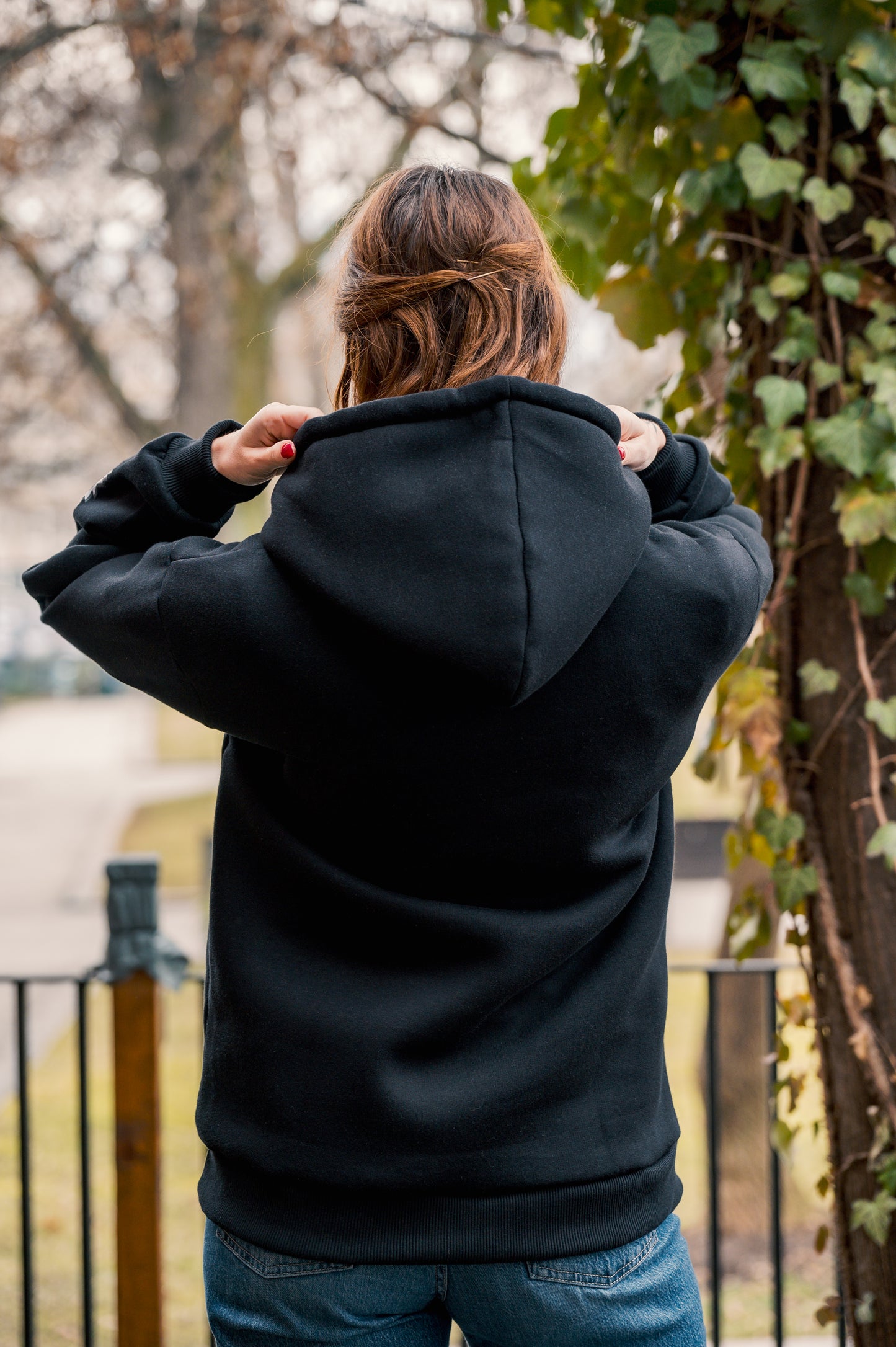 Retro Vibe Oversized Hoodie